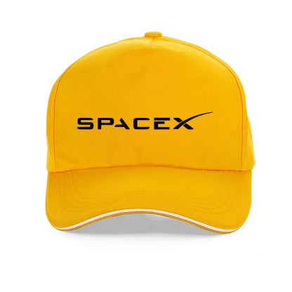SpaceX Logo Snapback Baseball Cap