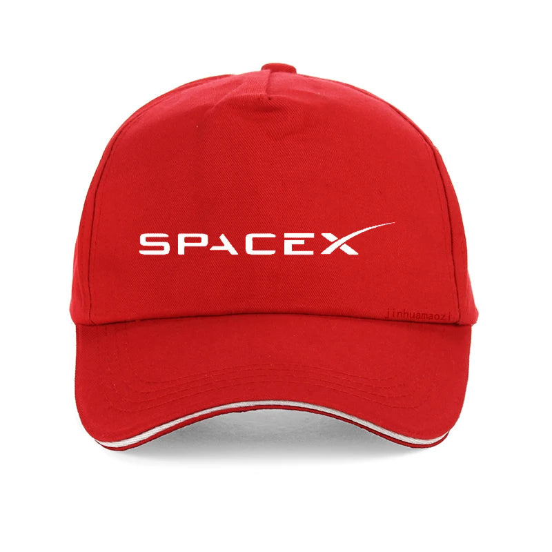 SpaceX Logo Snapback Baseball Cap