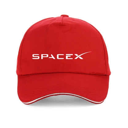 SpaceX Logo Snapback Baseball Cap