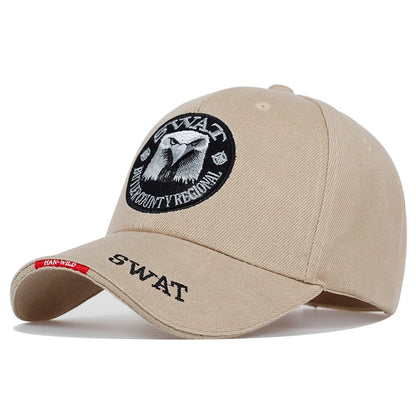 SWAT Army Eagle Embroidered Baseball Cap