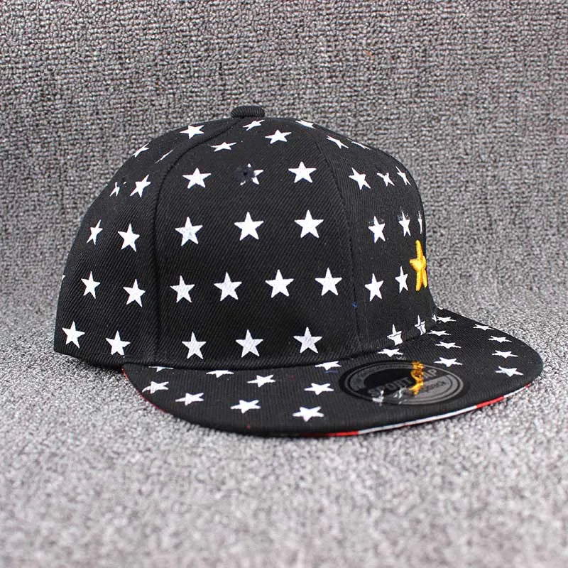 New Fashion Children Baseball Caps Boys Star Cap