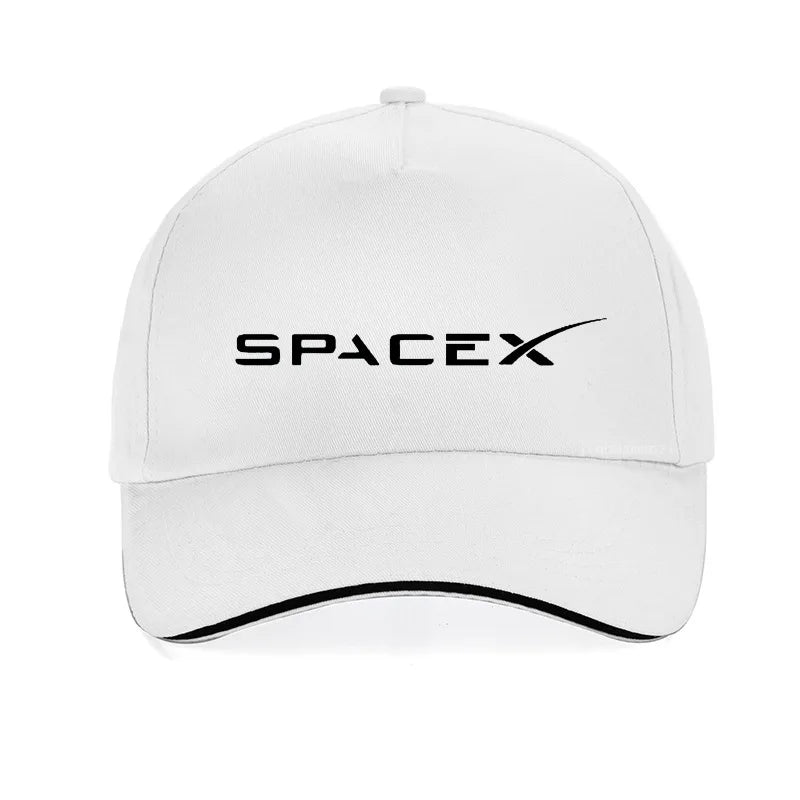 SpaceX Logo Snapback Baseball Cap