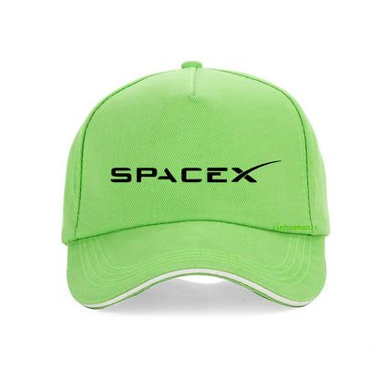 SpaceX Logo Snapback Baseball Cap