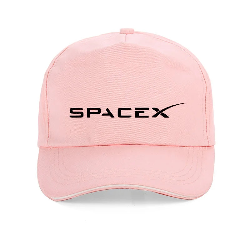 SpaceX Logo Snapback Baseball Cap
