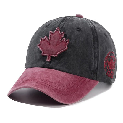 Unisex Washed Cotton Vintage Cap Canada Big