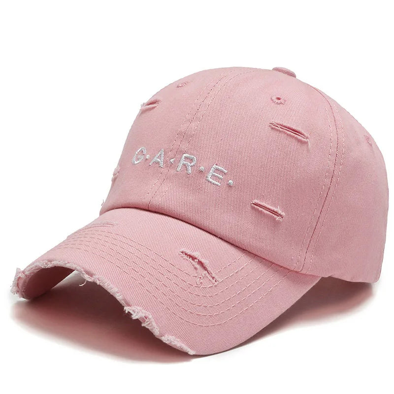 Unisex FS Vintage Worn Hole Baseball Cap