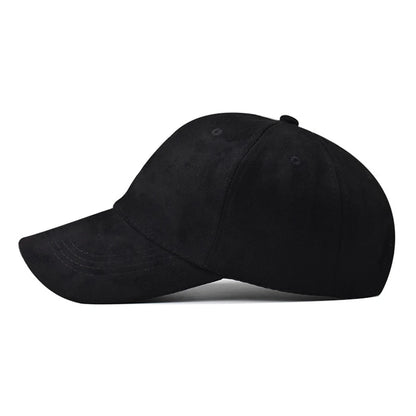 Stylish Green Orange Suede Baseball Cap