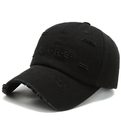 Unisex FS Vintage Worn Hole Baseball Cap