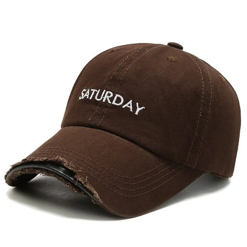USPOP Vintage Distressed Day Embroidery Baseball Cap