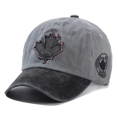 Unisex Washed Cotton Vintage Cap Canada Big