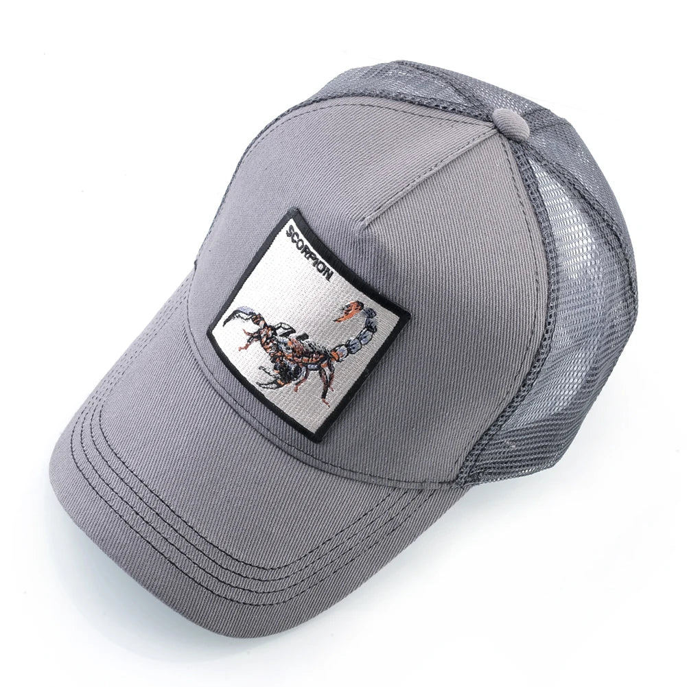 Scorpion Patch Trucker Cap Unisex