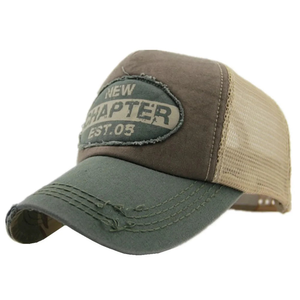 Connectyle Vintage Adjustable Mesh Trucker Cap