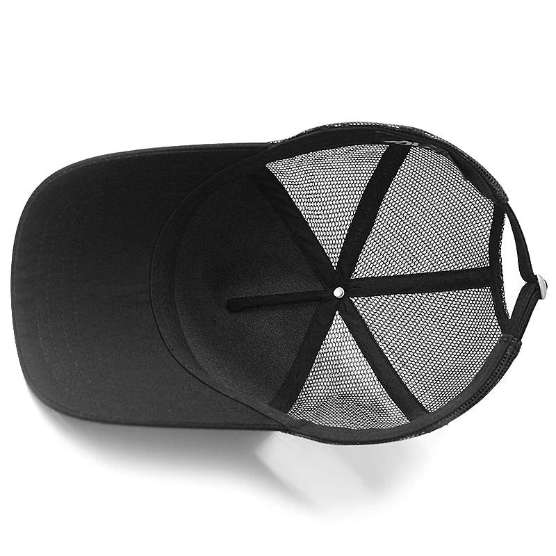 Oversize Mesh Trucker Baseball Cap