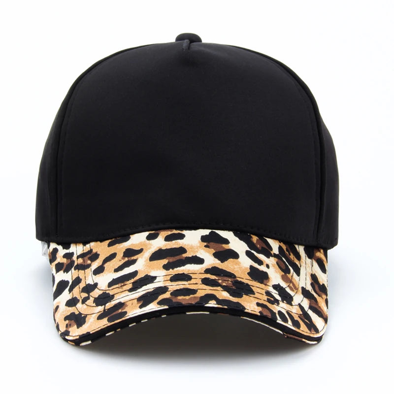 Leopard Print Baseball Cap