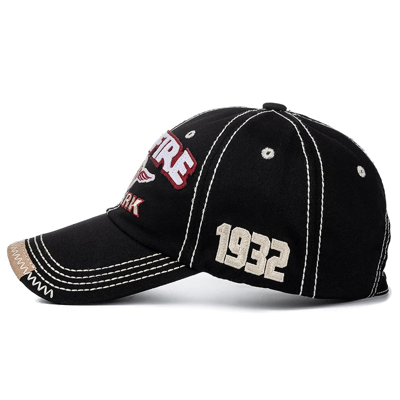 New Unisex Cap Letter Embroidery Cotton Baseball Cap