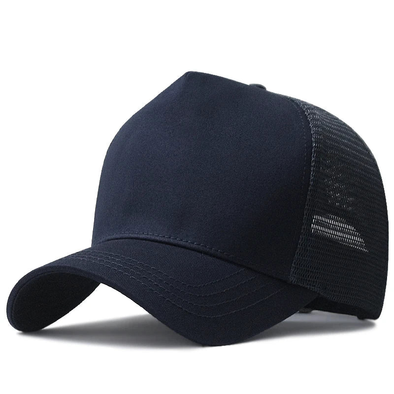 Oversize Mesh Trucker Baseball Cap