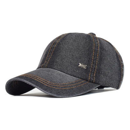 Unisex Vintage Washed Denim Baseball Cap