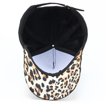 Leopard Print Baseball Cap