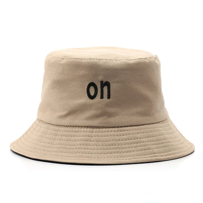 Hip Hop Panama Cap Cotton Double-sided Windproof Fisherman Hat Bob Homme