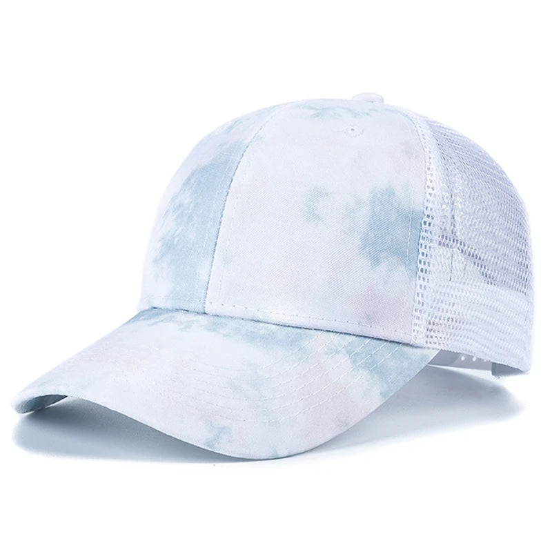 Tie Dye Multicolor Hip Hop Snapback Cap