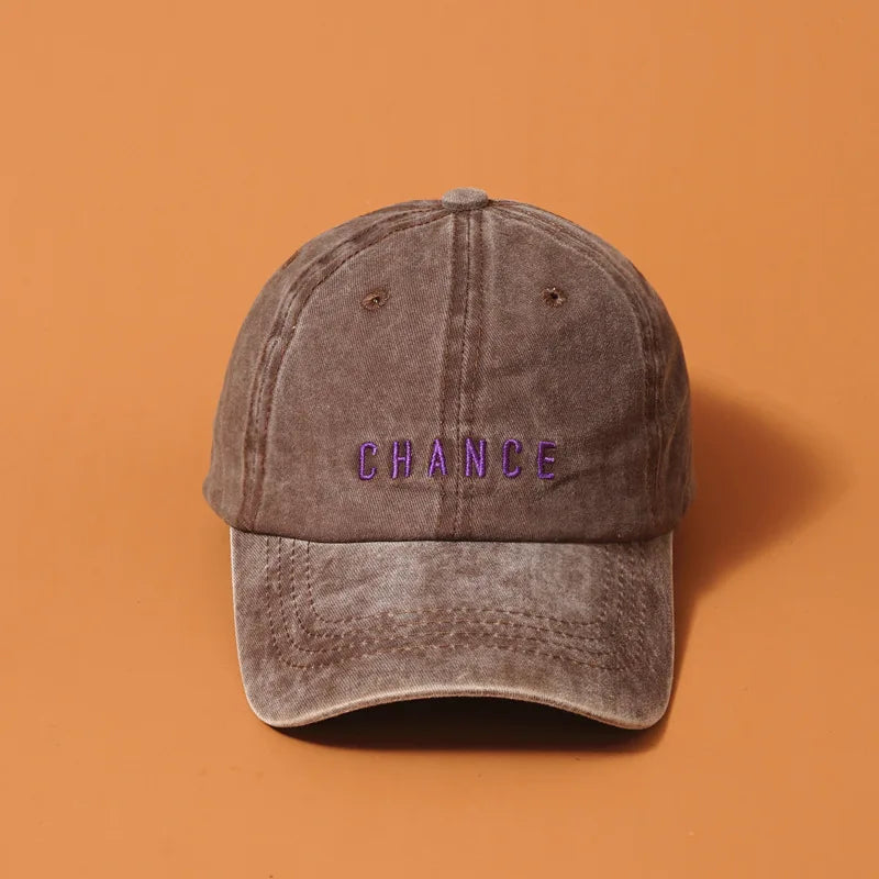Doitbest Vintage Washed Cotton Chance Baseball Cap