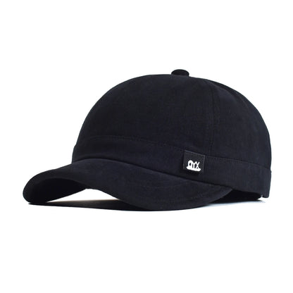 Unisex Vintage Short Brim Baseball Cap