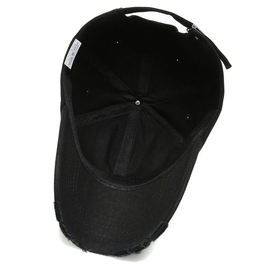 Unisex FS Vintage Worn Hole Baseball Cap