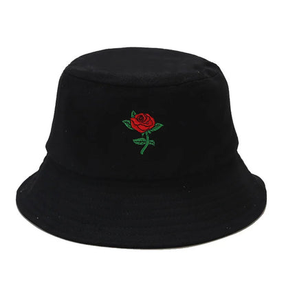 Floral Print Hip Hop Casual Summer Bucket Hat