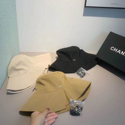 Trendy Flat Brim Summer Hip Hop Bucket Hat