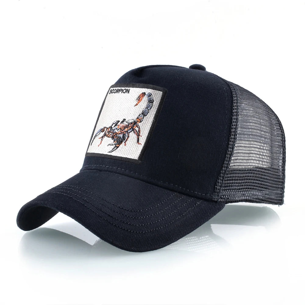 Scorpion Patch Trucker Cap Unisex