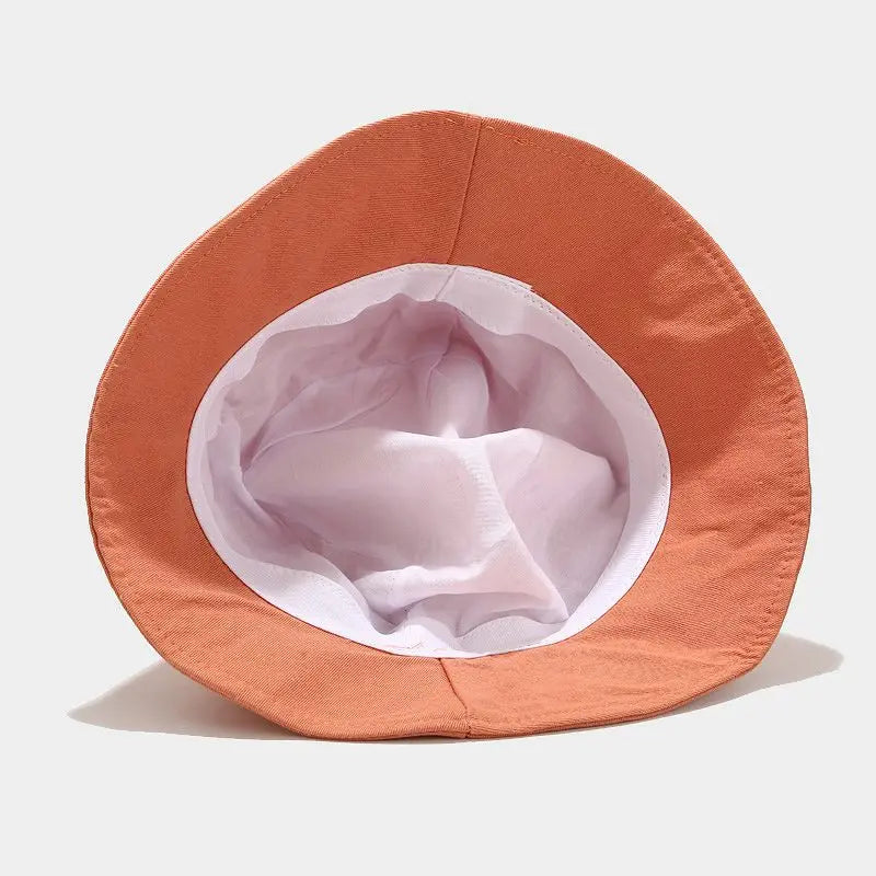 Cotton Flower Embroidered Unisex Bucket Hat