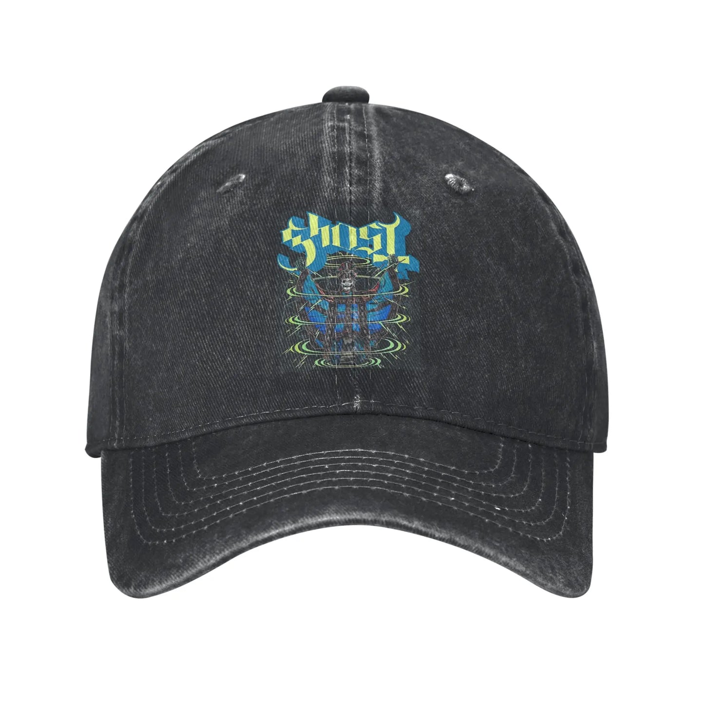 Ghost BC Denim Streetwear Baseball Cap