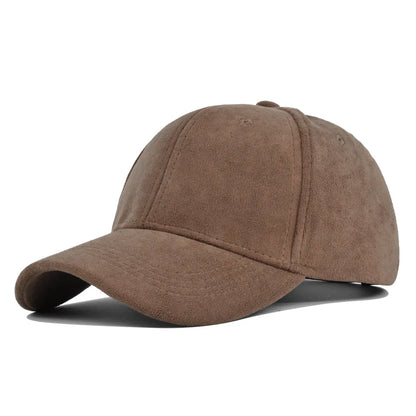 Fashion False Suede Baseball Caps