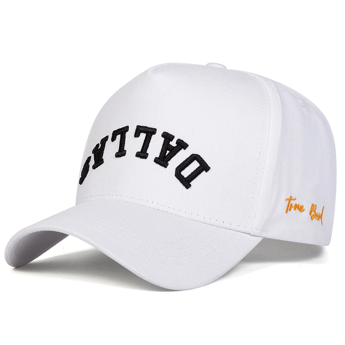 Unisex DALLAS Letter Embroidery Baseball Caps