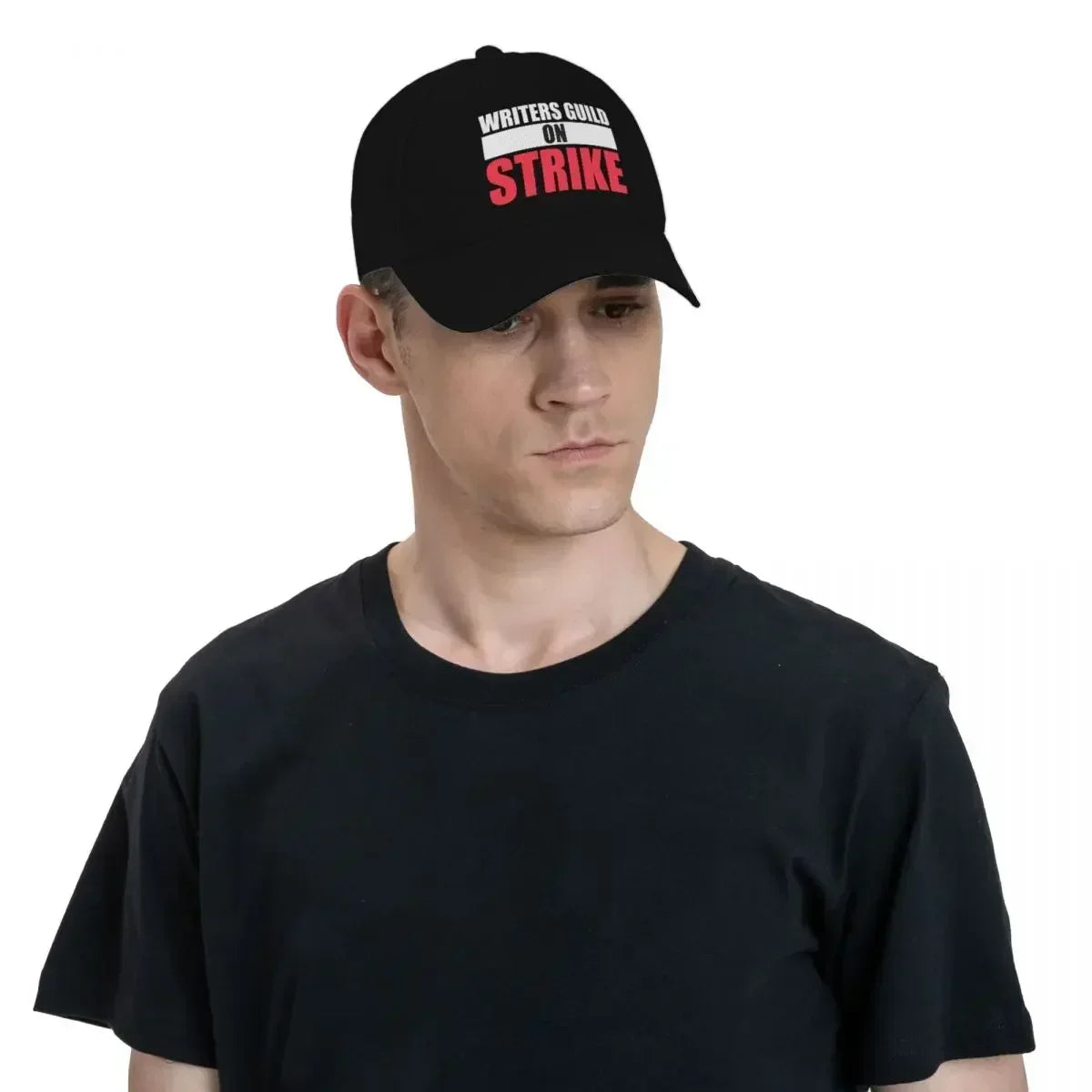 WGA Writers Strike Anti AI Statement Baseball Cap