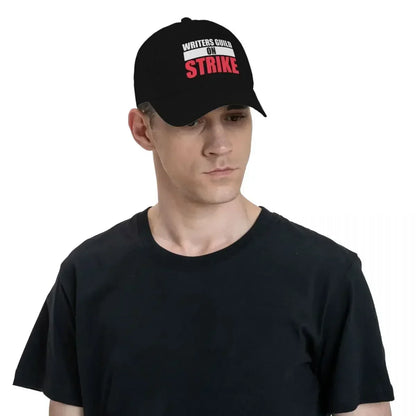 WGA Writers Strike Anti AI Statement Baseball Cap