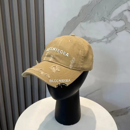 Paris B Embroidered Sports Baseball Cap