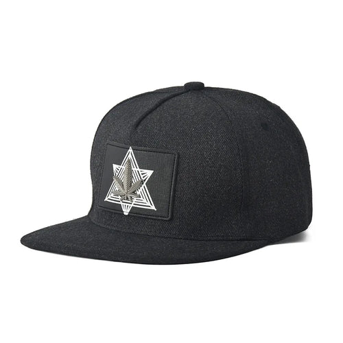 Korean Style Adjustable Flat Brim Hip Hop Baseball Hat