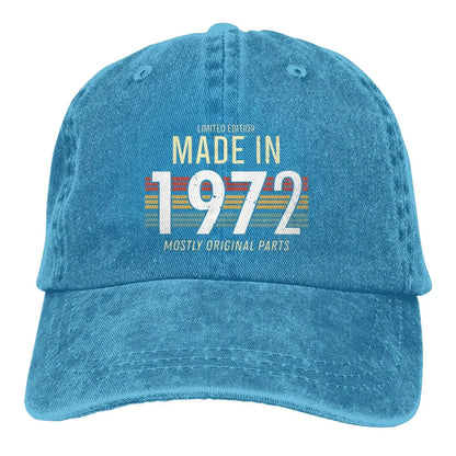 Limited Edition 1972 Vintage Baseball Cap