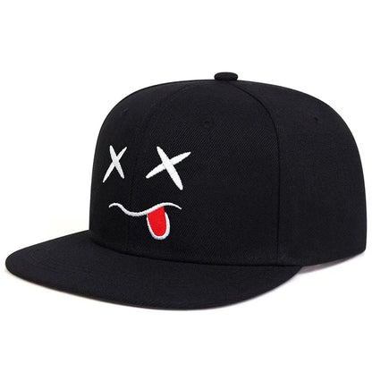 Unisex Personality Embroidery Hip-hop Hats