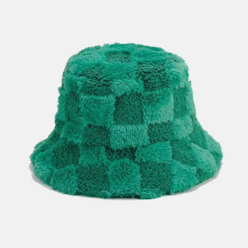 Winter Fleece Earflap Bucket Hat