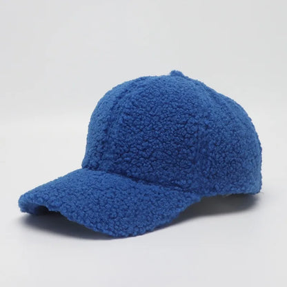 Winter Faux Fur Warm Baseball Cap
