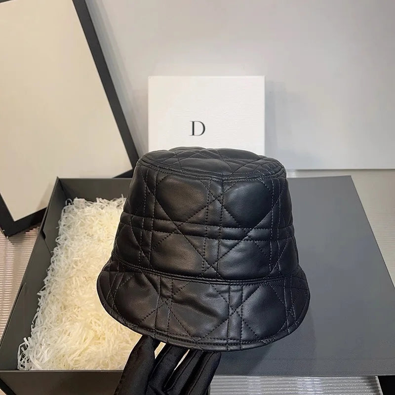 Unisex New York Leather High Quality Personality Bucket