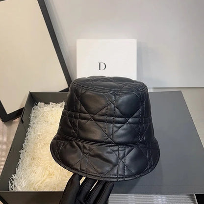 Unisex New York Leather High Quality Personality Bucket
