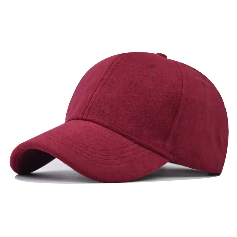 Classic Black Solid Color Baseball Cap