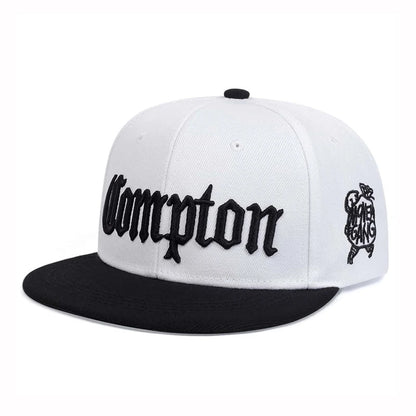 COMPTON Embroidered Hip Hop Baseball Hat