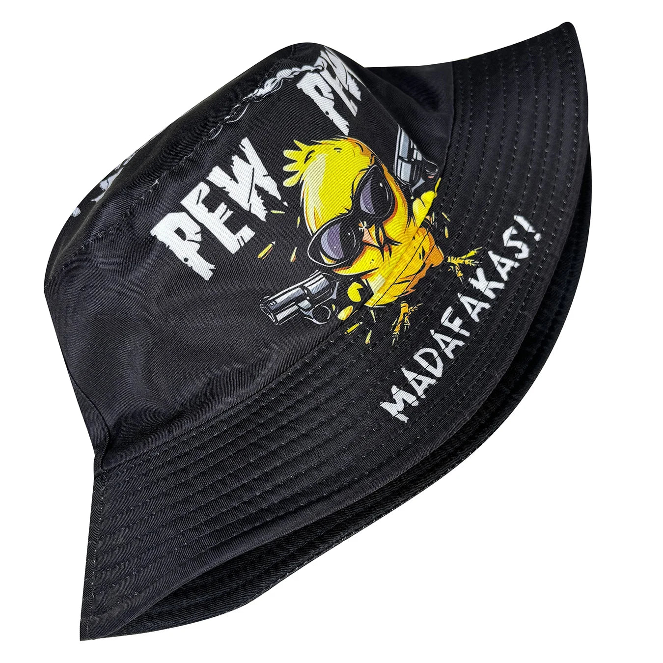 Cool Duck Pew Pew Reversible Bucket Hat