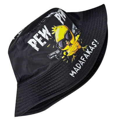 Cool Duck Pew Pew Reversible Bucket Hat