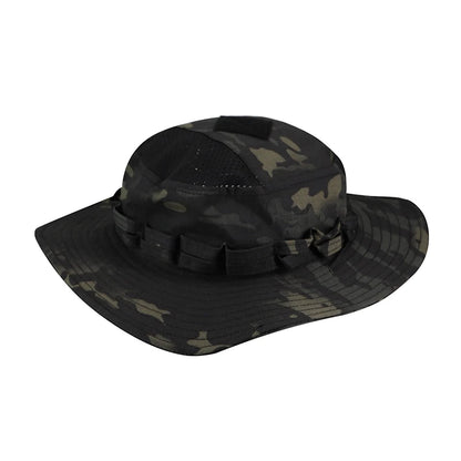 Camo Tactical Enthusiasts Square Pocket Bonnie Cap