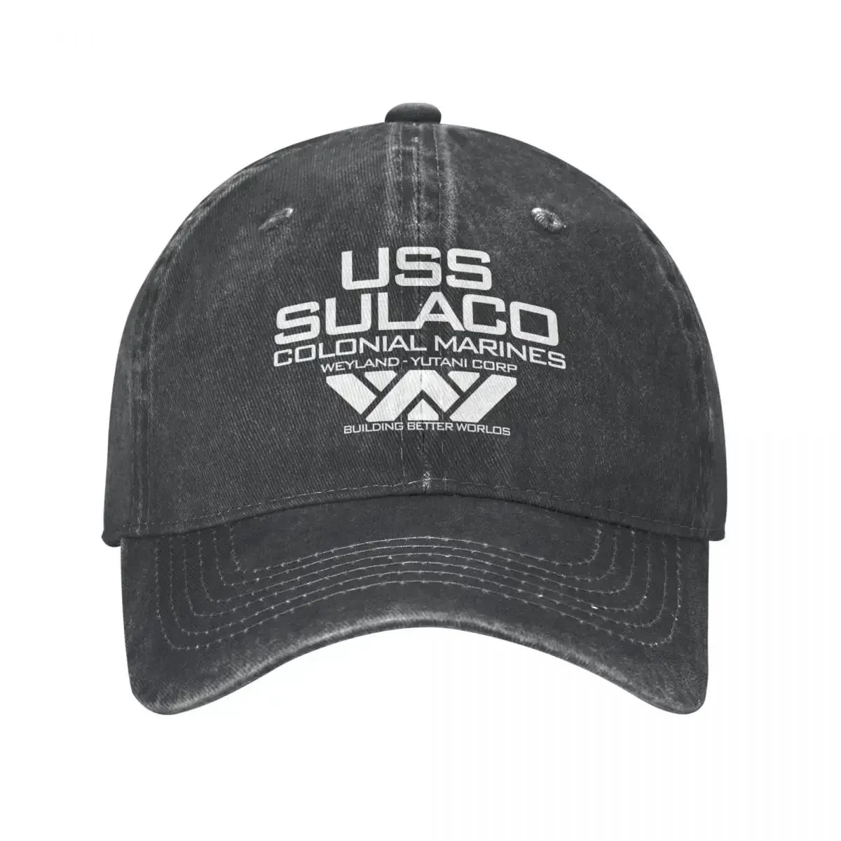 Vintage Nostromo Alien Colonial Marines Snapback Baseball Cap